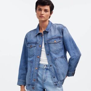 Madewell Oversized Trucker Jacket